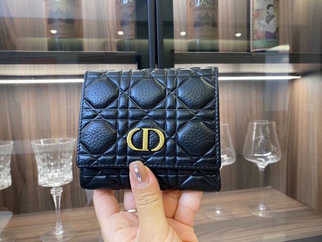Dior专柜爆款 女士钱包 三折款 里外头层牛皮1:1原单品质 简单百搭 大容量 超级美哦 P85 12 10