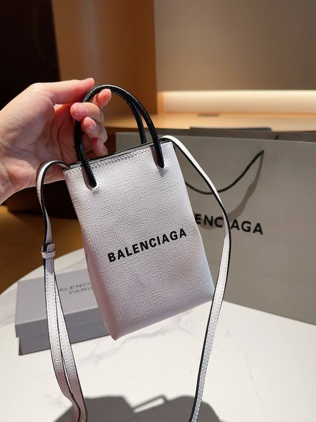 巴黎世家balenciaga 经典手机包 尺寸12 15 礼盒包装