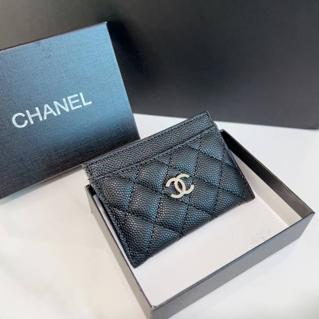 Chanel 礼盒包装 卡包精致高档小巧驾驶证卡片钱包真皮超薄多卡位卡套卡夹尺寸10 28Cm