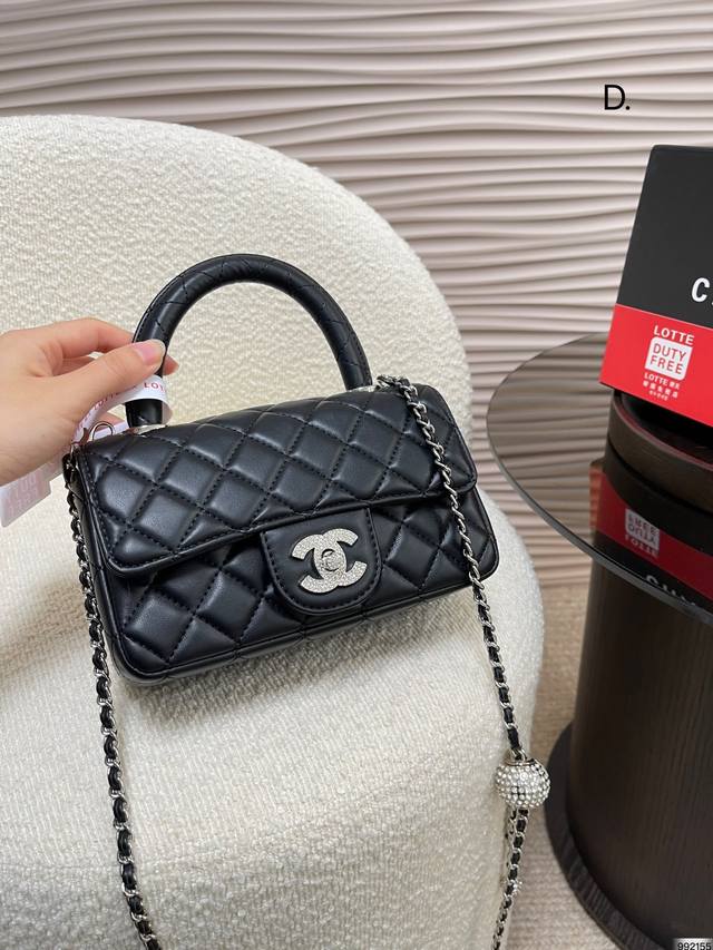 9色 折叠盒 Chanel香奈儿手提包 那么好看 那么香 种草款 超级百搭 尺寸19 11