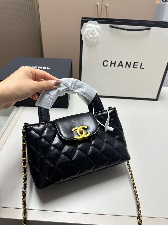 Chanel23K新款 本季度的 最眼包 Chanel 香奈儿 23K Kelly大号链条包 也是很耐用哒 经典百搭耐看 D-45尺寸21 7 12折叠盒