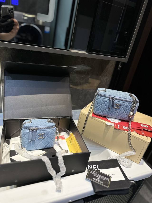 折叠礼盒 Chanel盒子包 手提款 时髦精必备款 超级精致 L尺寸18Cm 14Cm