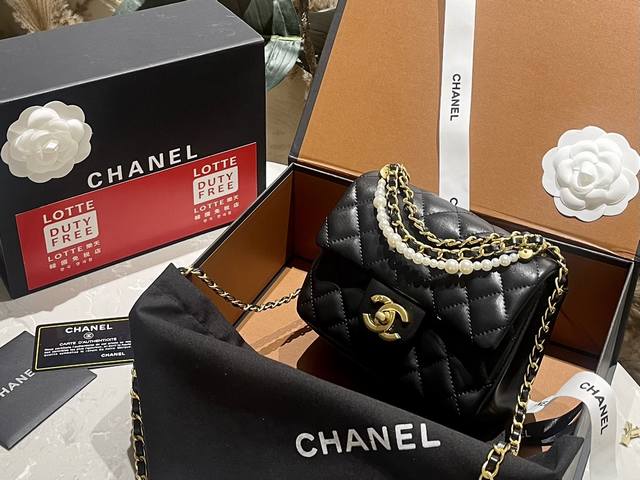 折叠礼盒 Chanel 24P 上新d2珍珠方胖子 就是我心心念念的梦中情包 复古氛围感瞬间拉满 尺寸18Cm - 点击图像关闭