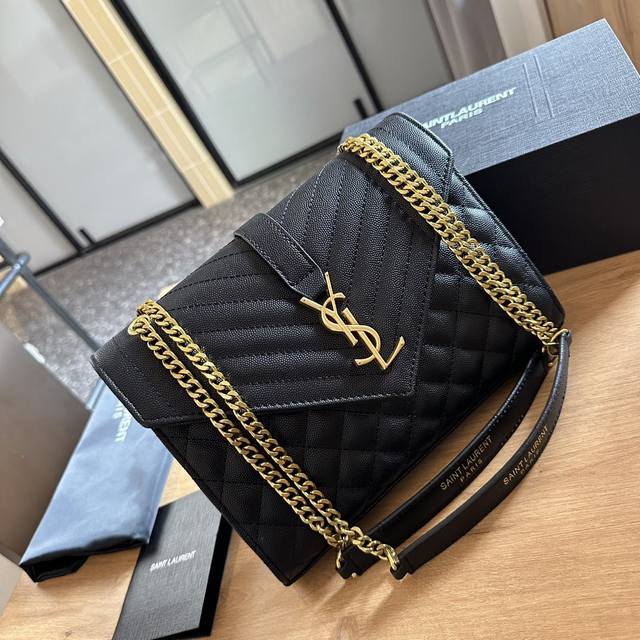 礼盒包装 Ysl 链条包 Kate Chain And Tassel Bag In Textured Leather 最新最佳最实用的尺寸20Cm 这个系列最核