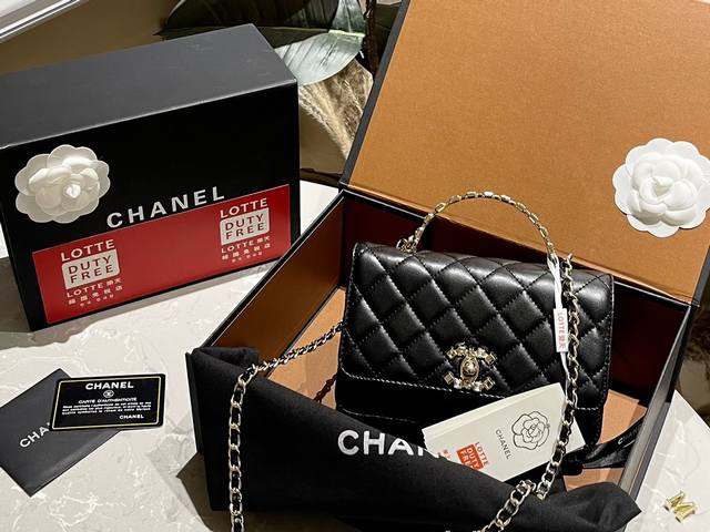 折叠礼盒 Chanel 24P钻石手柄 发财包 风琴包 慵懒随性又好背 上身满满的惊喜 高级慵懒又随性 彻底心动的一只