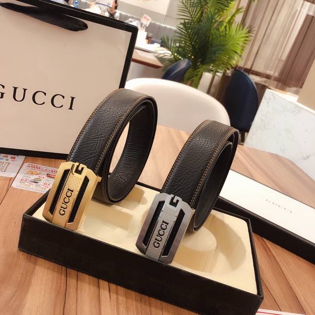 Gucci古奇 原单正品 Guccl经典皮带压大花 尺寸3.8Cm海外原单货，意大利创作，原版皮纹拿的走图片拿不走的品质，升级后与正品零距离，给你不一样的视觉效