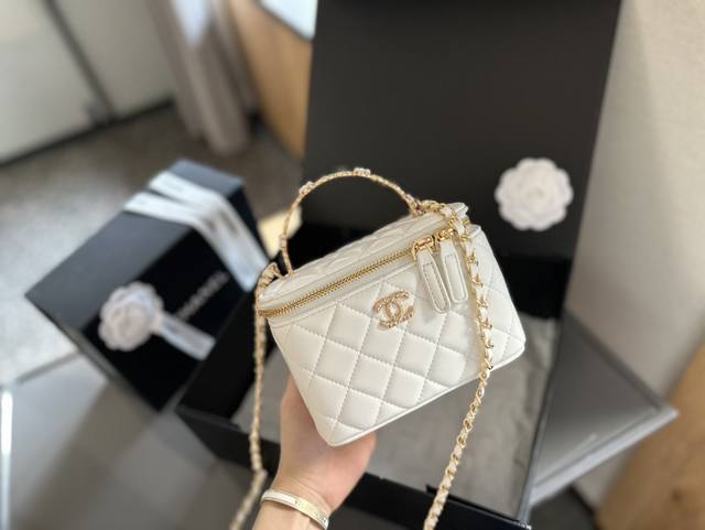 折叠礼盒包装 Chanel盒子包 手提款 时髦精必备款 超级精致 Size:18Cm