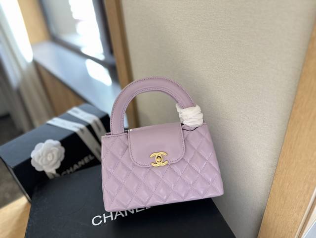 原版皮 折叠礼盒 Chanel24K新款｜本季度的“最眼包” Chanel / 香奈儿 Kelly大号链条包 小羊皮 也是很耐用哒，经典