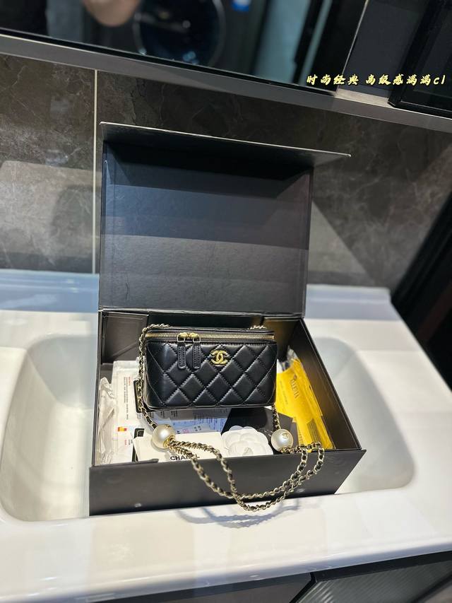 折叠礼盒 Chanel盒子包 手提款 时髦精必备款 超级精致 Size:大号17*10Cm