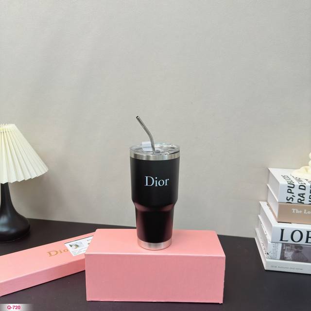 配礼盒 迪奥dior 咖啡杯 容量大 非常适合夏天