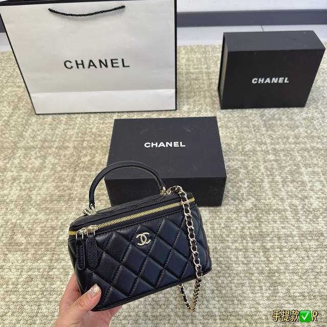 折叠盒 Chanel盒子包 手提款 时髦精必备款 超级精致 Size:18*10Cm