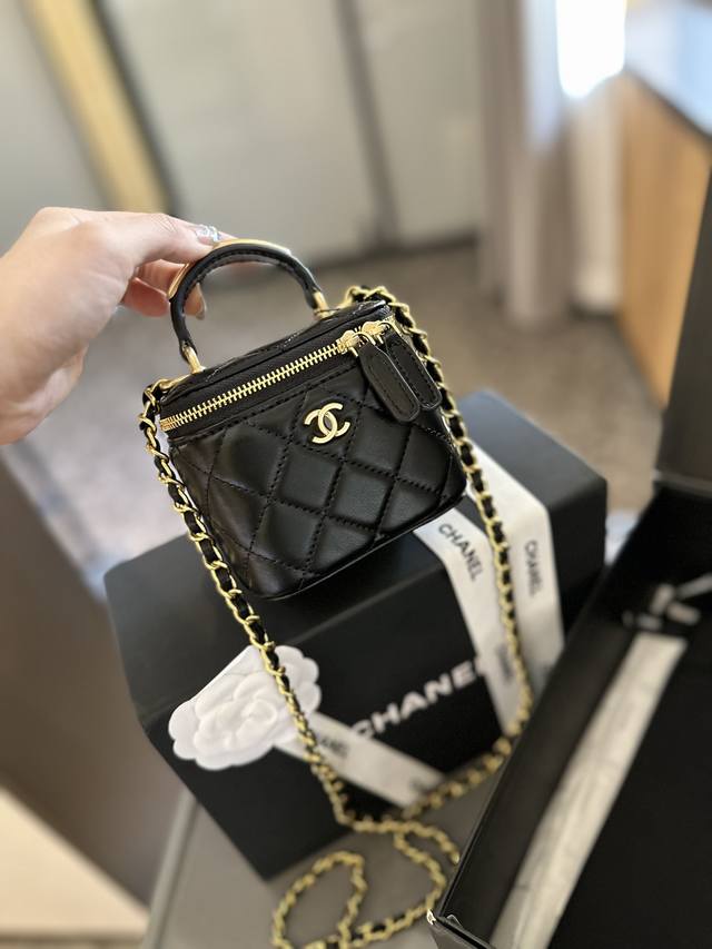 折叠礼盒包装 Chanel盒子包 手提款 时髦精必备款 超级精致 Size:10*9