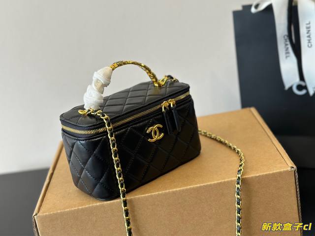 全套包装 Chanel盒子包 手提款 时髦精必备款 超级精致 Size:大号16*10 - 点击图像关闭