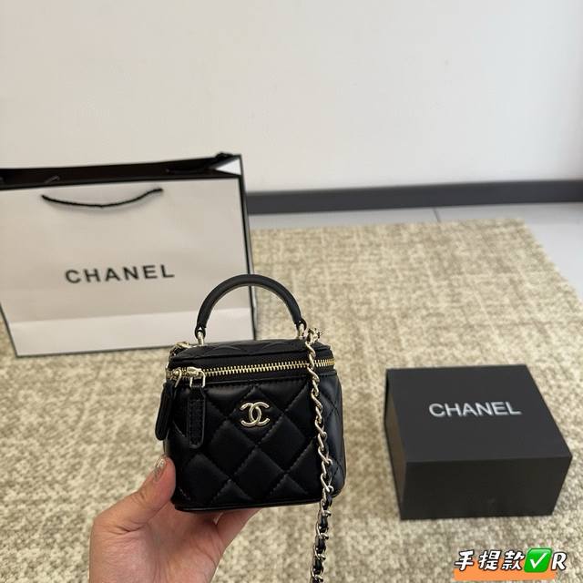 折叠盒 Chanel盒子包 手提款 时髦精必备款 超级精致 Size:10*9